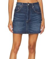 Denim Eden A Line Mini Skirt Size 28 NWT