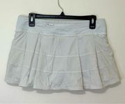 Lululemon Pace Rival Skirt Size 8 White