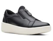 Clarks Layton Rae Leather Sneakers