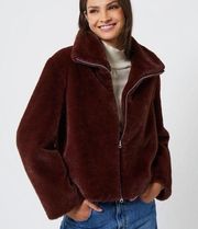 Buona Faux Fur Jacket French Connection