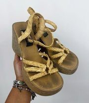 Lei Vintage Y2K Boho Sandals Size Women’s 8 Fairycore Early 2000s