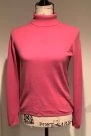 Lord & Taylor 100% Cashmere Turtleneck Sweater 