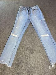 Missguided Light Blue Distressed (‎ 4R )