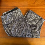 Black and gray leggings