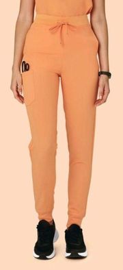 Cantaloupe Mandala Scrub Pant High Waist NWT 