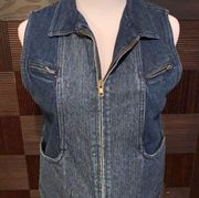 Amazing vintage denim vest