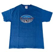 Vintage 90s  Motorcycles All American Dream Blue Graphic T-shirt
