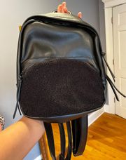 Black Mini Backpack