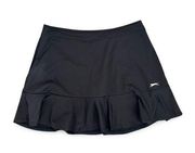 Slazenger Black Plated Tennis Golf Skirt