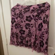 HILLARD and Hanson silk skirt small