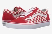 Vans Red Checkered