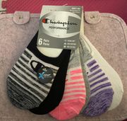 6 Pairs Of s Women’s Performance No Show Socks NWT