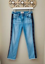 DRIFTWOOD Colette Cropped Denim Jeans Blue Sz 26