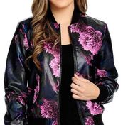 Kate & Mallory® Faux Leather Jacket