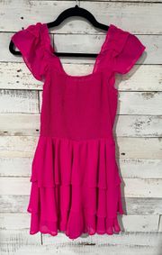 Hot Pink Romper