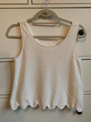 Scalloped Tank