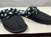 Kate Spade New York size 8 black and white slipper -AW