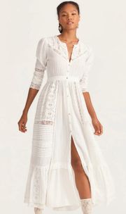 Love Shack Fancy White Dress