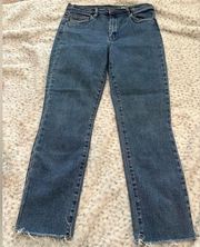 BLANKNYC the Madison high rise cropped jeans size 29