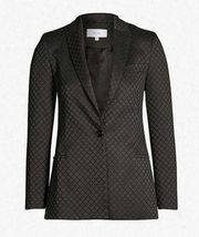 REISS Fortuna Diamond Black Blazer Black NWT