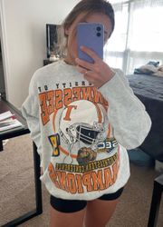 vintage-style university of tennessee sweatshirt