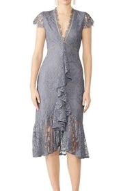 Silver Myriem Lace Dress