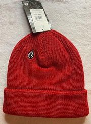 Men's (One Size) Full Stone Beanie Red D5832101 MSRP $22.