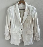 Veronica Beard School Boy Dickney Jacket Cream White 4