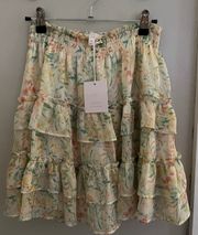 Floral Flowy Skirt