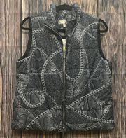 Puffer Vest Gunmetal