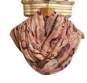 Target Floral Print Infinity Scarf