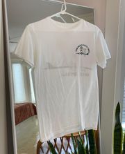 Quiksliver White Graphic T-Shirt