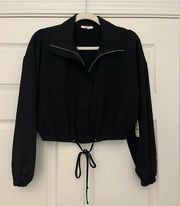 Bar III Women’s Black Cropped Jacket Size Small NWT