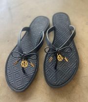 navy rubber size 6 sandals