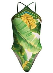 Farm Rio fresh Forrest one piece swimsuit! m