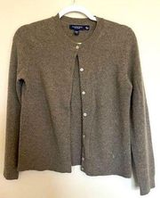 Lands end 100% cashmere cardigan