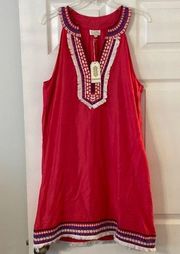 Mudpie Women’s Summer Dress size L brand new with tag 100% cotton