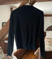 Vintage Black Turtleneck Sweater