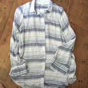 Cloth and stone stripe button down shirt