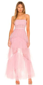 Corset Tulle Gown