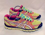 💛 ASICS Gel Extreme 33 Rainbow Lace Up Running Shoes Women’s Size 9.5