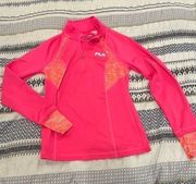 NWOT Fila Sport Running ColorBlock 1/4 zip Size XS‎