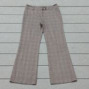 Dalia Collection Plaid Trouser Pants