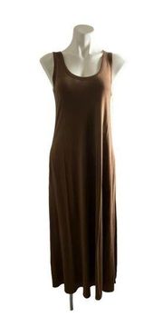 Soft Surrounding Maxi Santigo Tank Dress In Brown