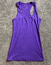 Rue 21 Purple Racerback Sleeveless Tank Top Small