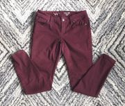 Maroon Jeans 