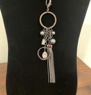 White House Black Market key fob chain or bag charm NWOT