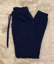 Navy Blue Scubstar scrub joggers 