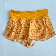 Calia by Carrie Underwood Women’s Yellow Lined Running Shorts Size XS