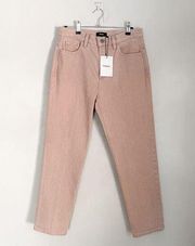 Theory Treeca Jean in Dyed Denim Blush Pink 27 NEW